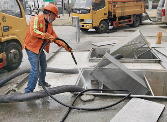 贡觉隔油池清理